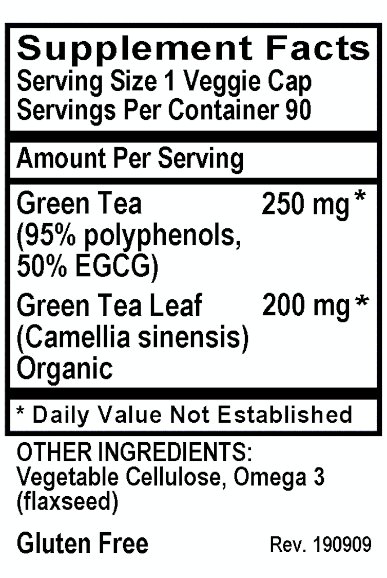 Green Tea 50% EGCG 90 vc