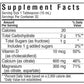 Bluebonnet Nutrition Liquid Calcium Magnesium Citrate and Vitamin D3 Supplement Facts