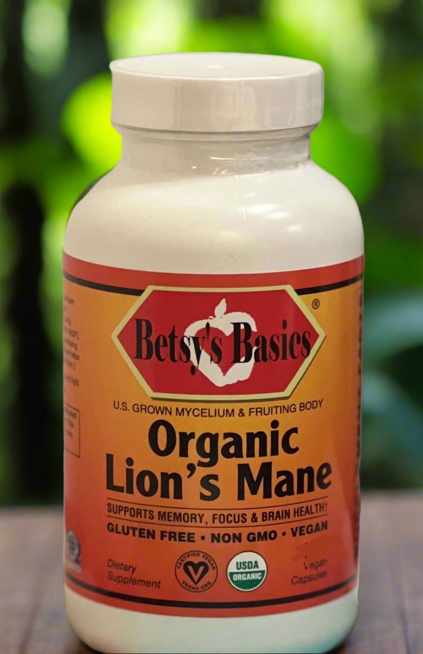 Betsy_s Basics Organic Lion_s Mane