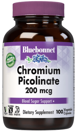 Bluebonnet Nutrition Chromium Picolinate 200 mcg