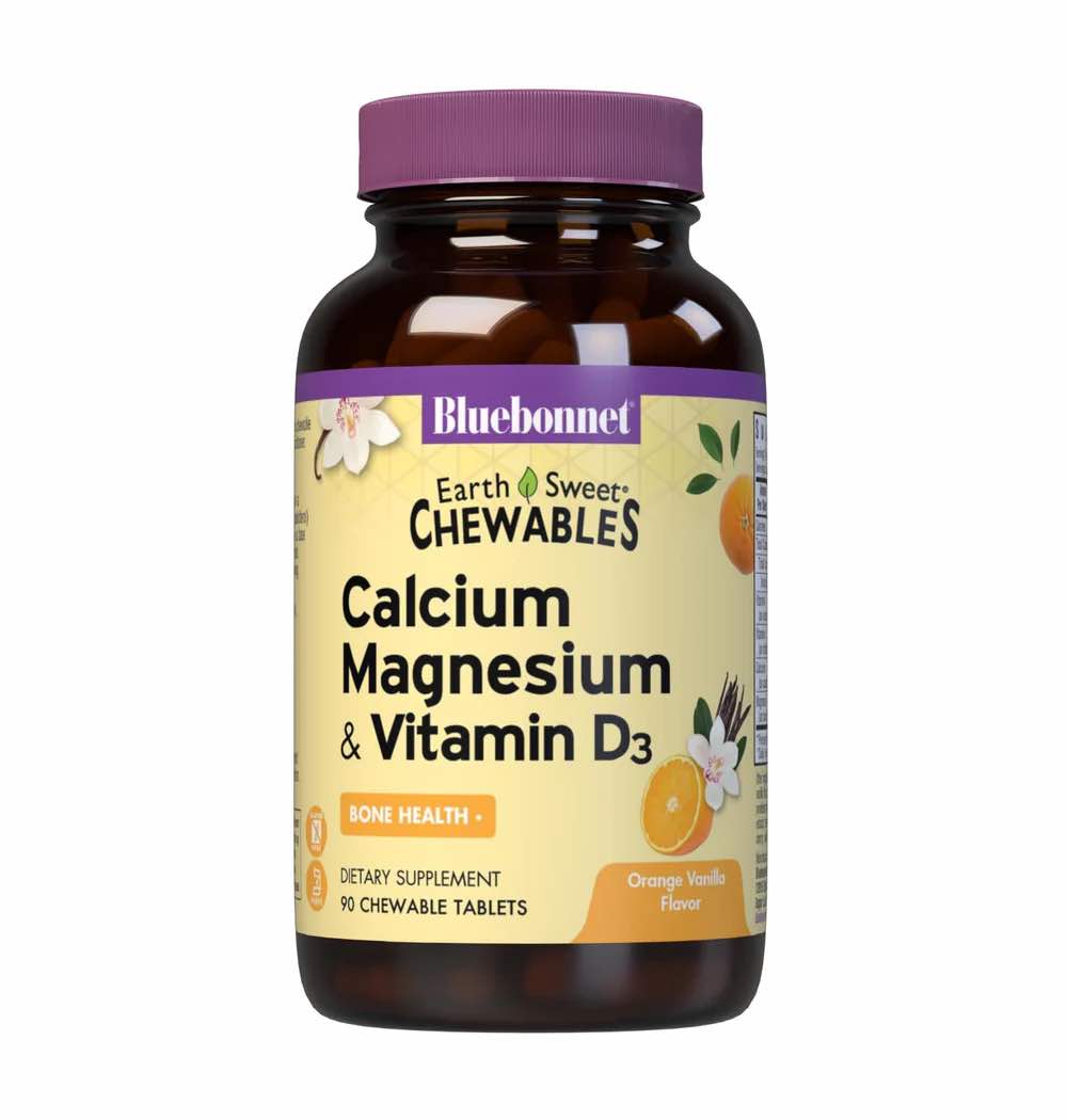 Bluebonnet Nutrition Calcium Magnesium and Vitamin D3 chewables