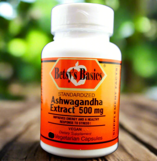 Betsy_s Basics Standardized Ashwagandha Extract 500 mg