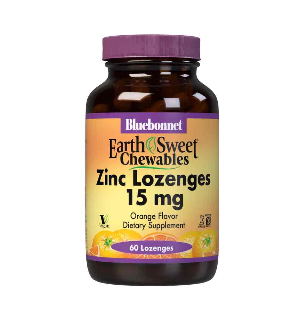 Bluebonnet Nutrition Zinc Lozenges 15 mg