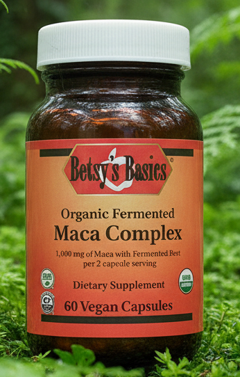 Betsy_s Basics Organic Fermented Maca Complex
