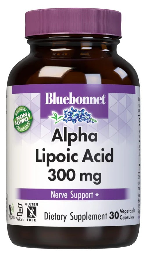 Bluebonnet Nutrition Alpha Lipoic Acid 300 mg