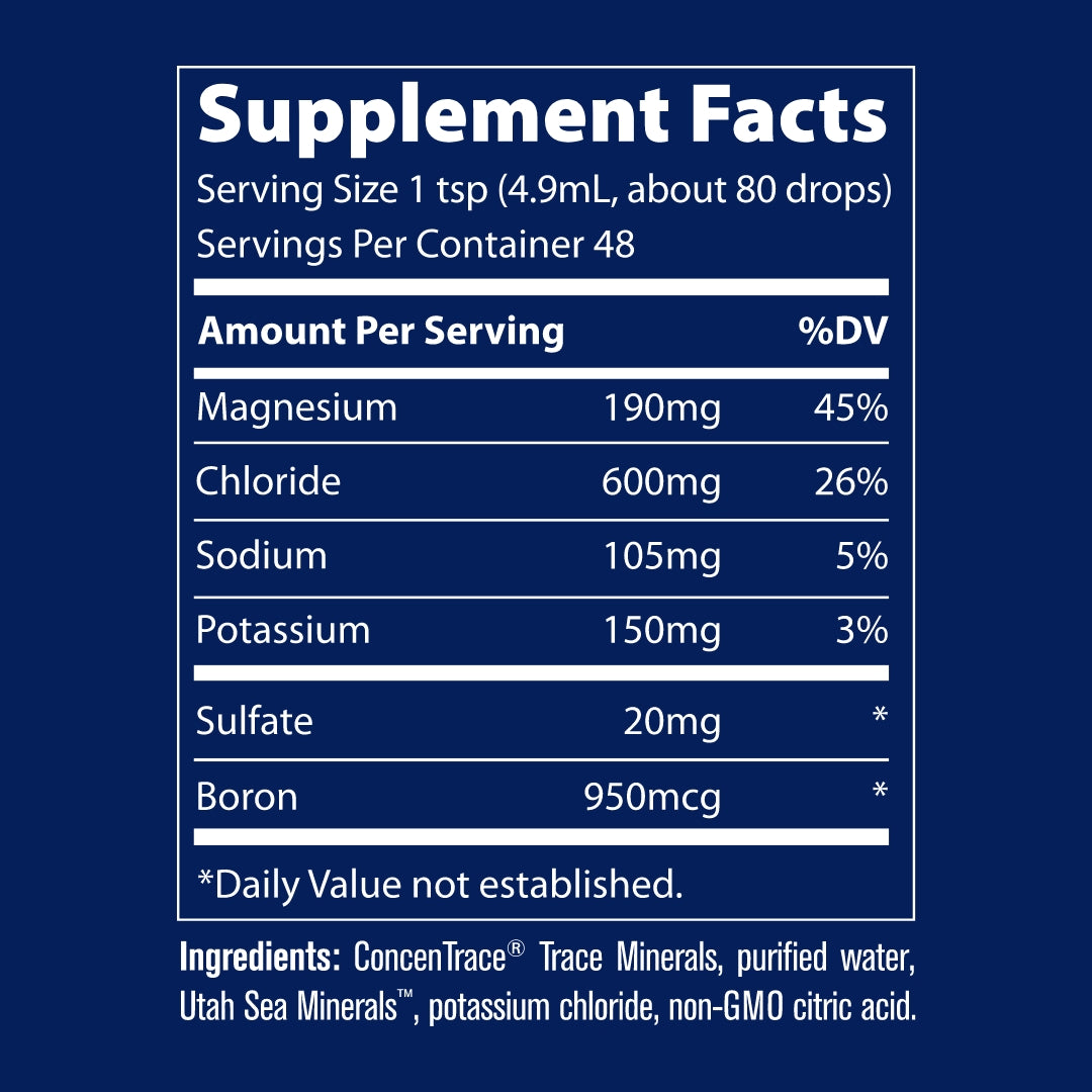 Trace 40000 Volts Supplement Facts