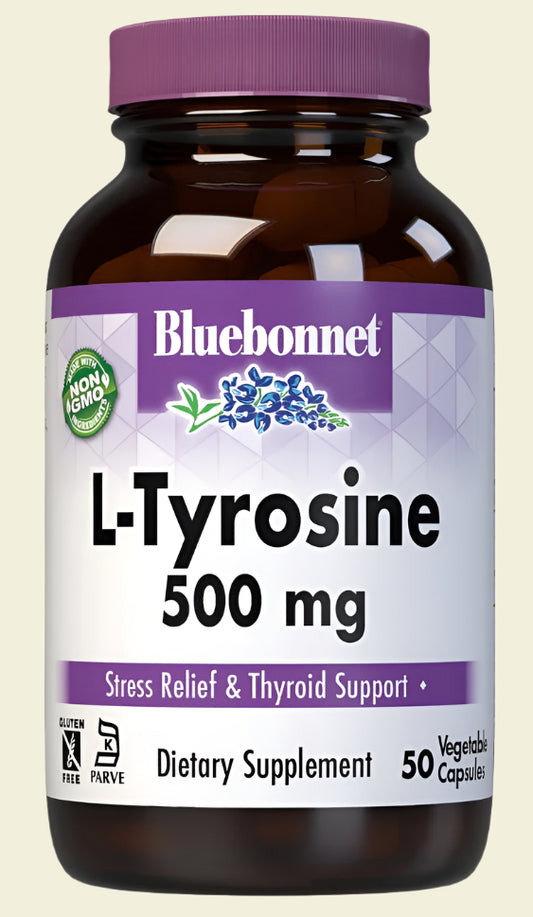 Bluebonnet Nutrition L-Tyrosine 500 mg