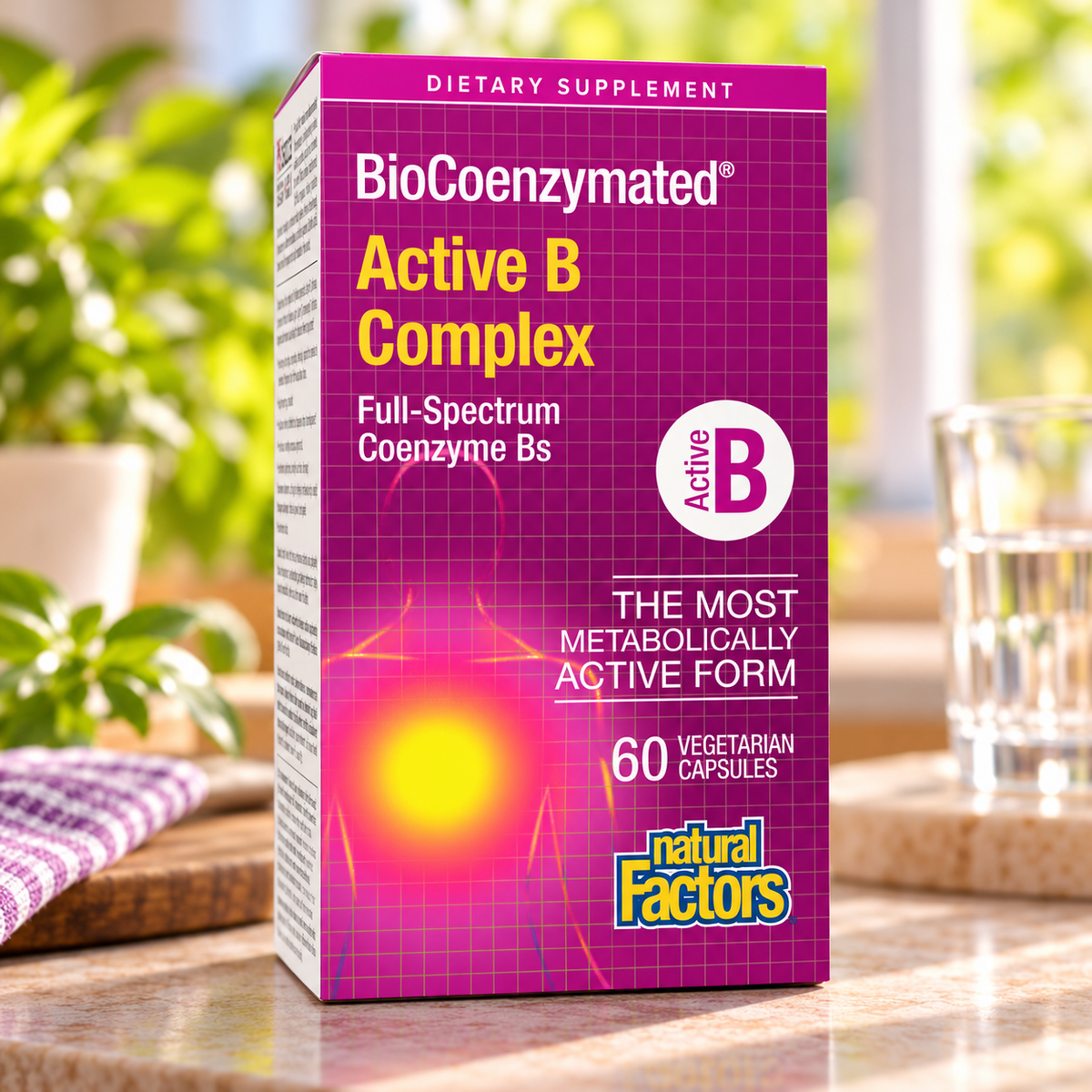 Natural Factors BioCoenzymated Active B Complex