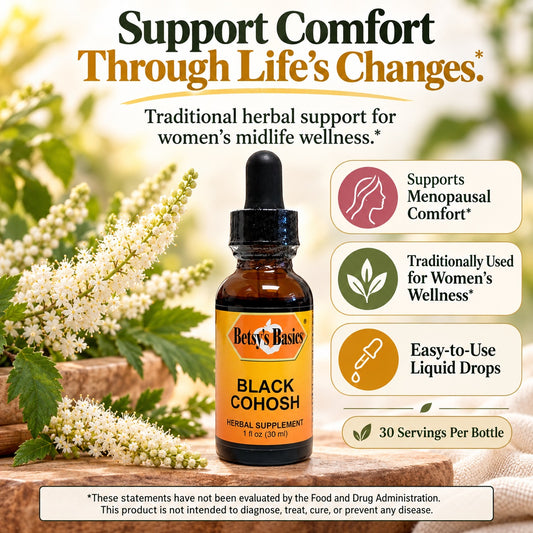 Betsy_s Basics Black Cohosh Liquid Supplement