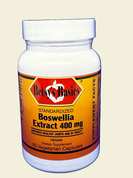 Betsys Basics Standardized Boswellia Extract 400 mg