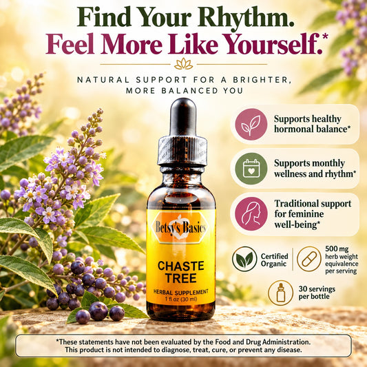 Betsy_s Basics Chaste Tree Liquid Supplement