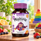 SUPER EARTH RAINFOREST ANIMALZ WHOLE FOOD BASED MULTIPLE ANIMALZ-SHAPED 90 CHEWABLE TAB NATURAL GRAPE FLAVOR BY BLUEBONNET NUTRITION 