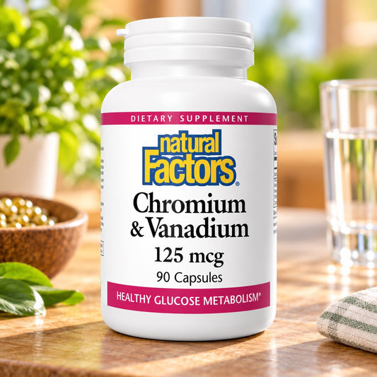 Natural Factors Chromium and Vanadium