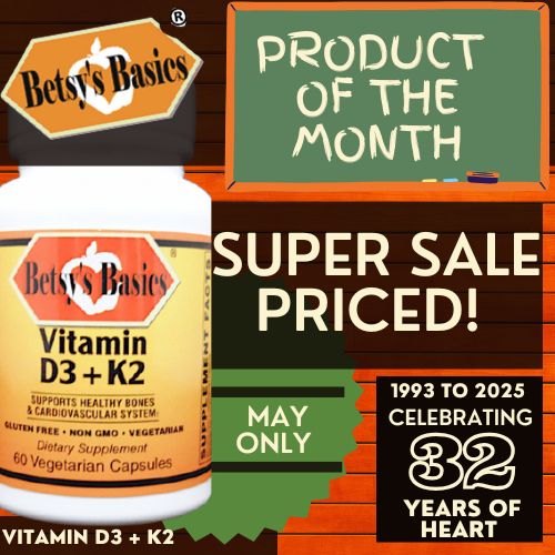 Betsy_s Basics Vitamin D3 and K2 on Super Sale this May