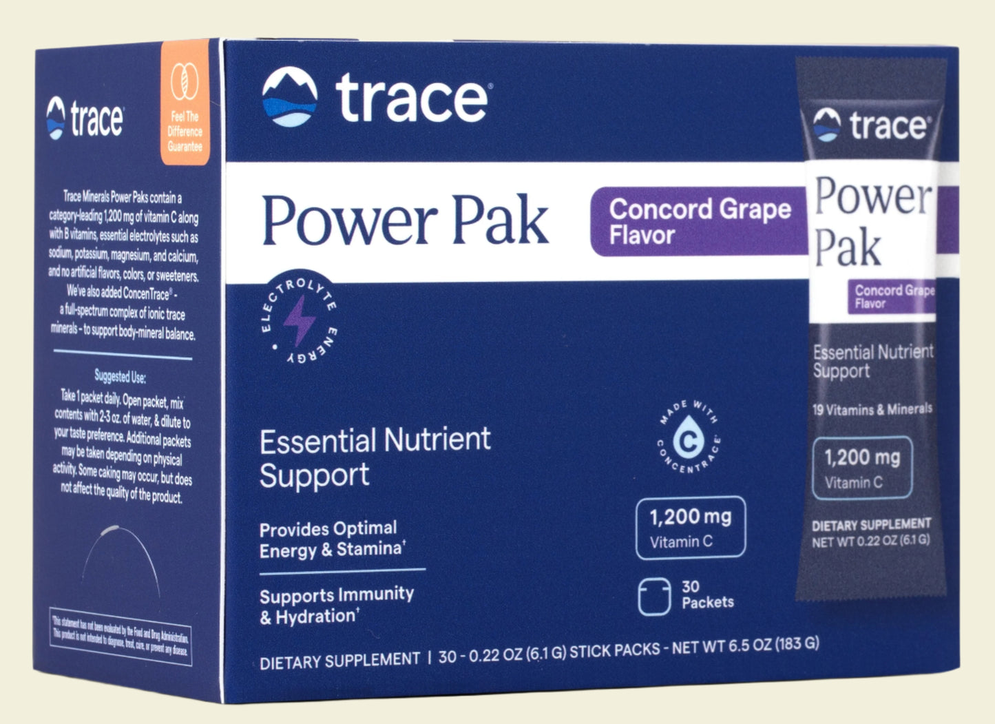 Trace Power Pak Concord Grape