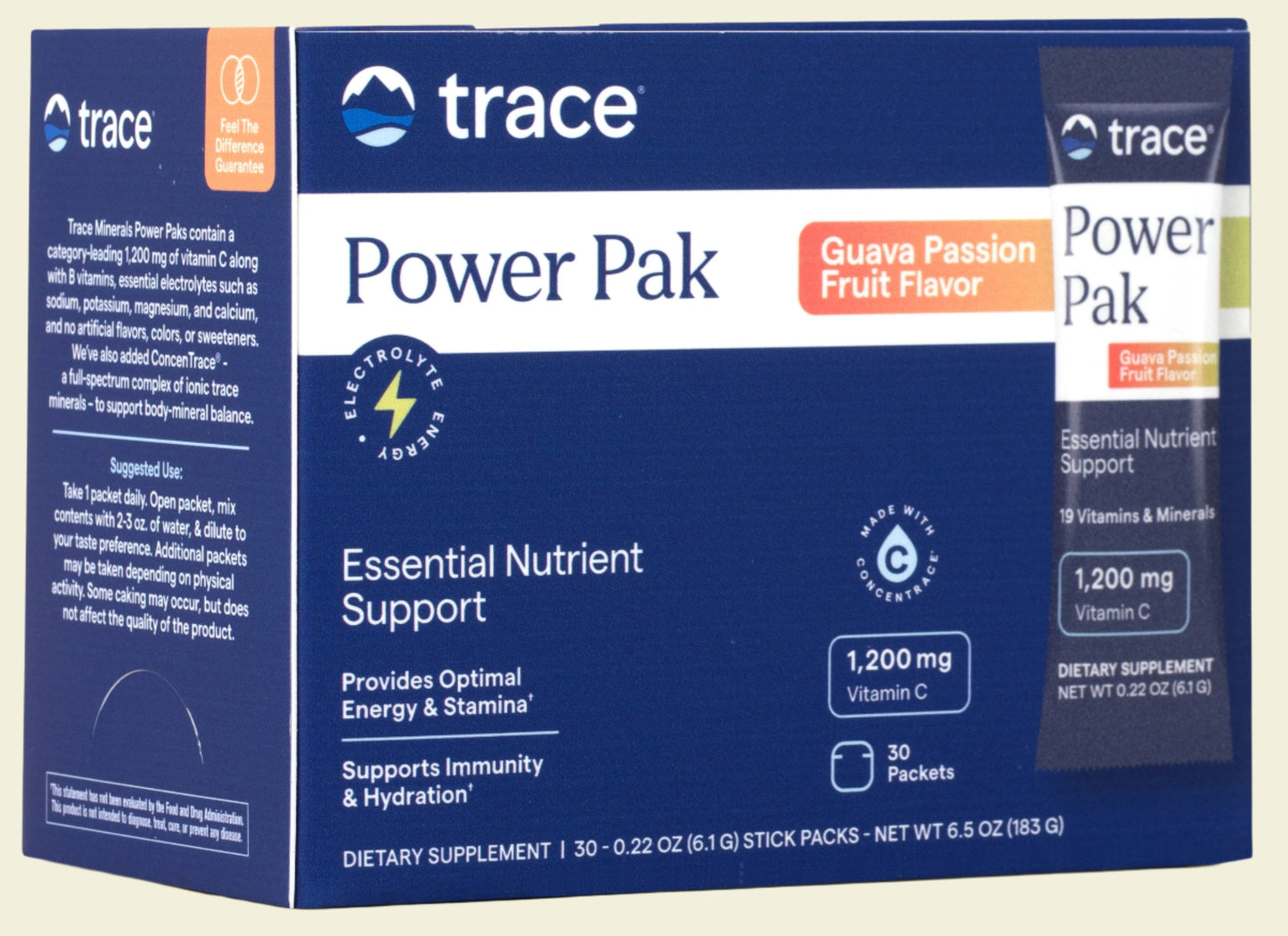 Trace Power Pak Guava Passion Fruit 