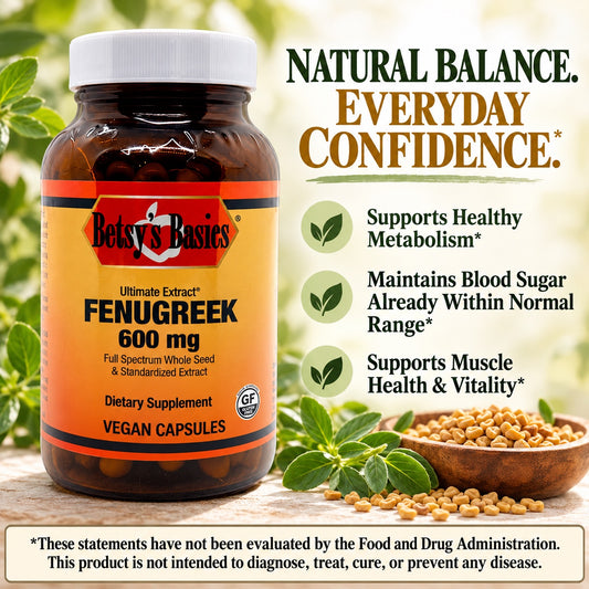 Betsy_s Basics Fenugreek 600 mg