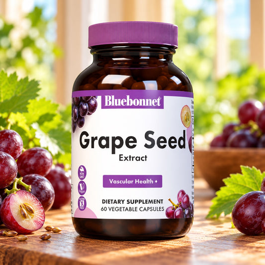 SUPER FRUIT GRAPE SEED EXTRACT 30 VCAP BLUEBONNET NUTRITION 