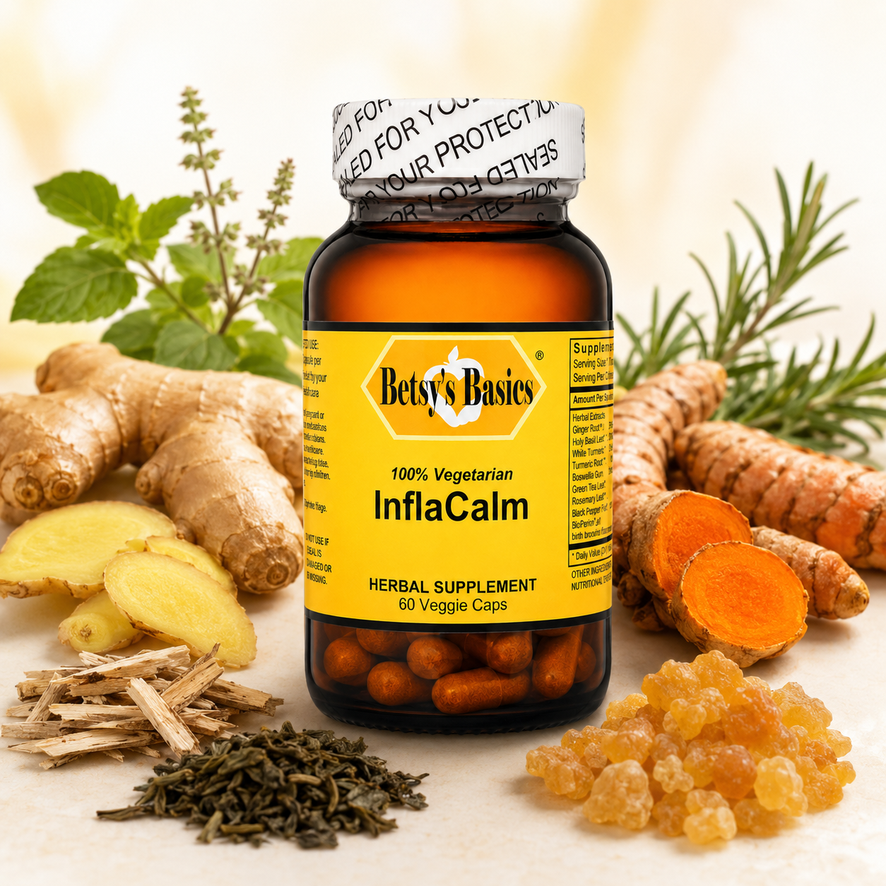 Betsy Basics InflaCalm herbal joint support