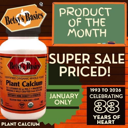 Betsy_s Basics Plant Calcium on Super Sale this January