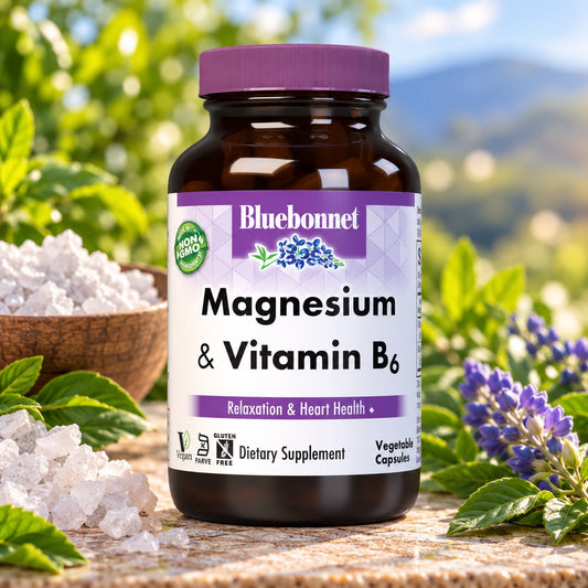 Bluebonnet Nutrition Magnesium and Vitamin B6