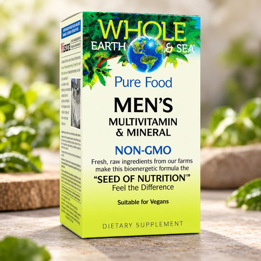 MENS MULTIVITAMIN & MINERAL 60 TAB BY NATURAL FACTORS 