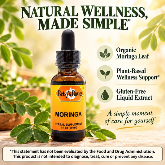 Betsy_s Basics Moringa Liquid Supplement