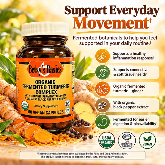 Betsy_s Basics Organic Fermented Turmeric Complex
