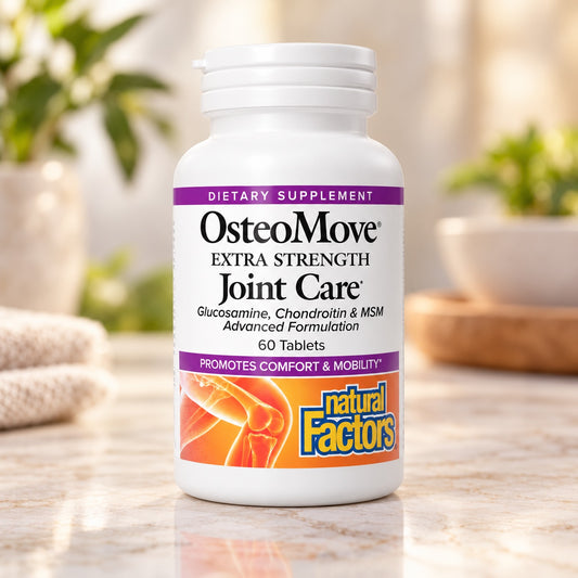 OSTEOMOVE JOINT CARE EXTRA STRENGTH 60 TAB NATURAL FACTORS 