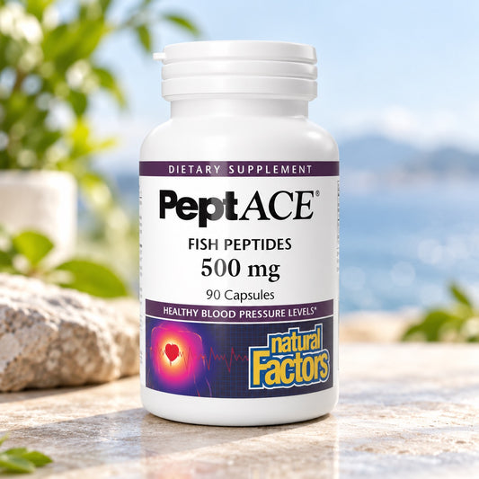 PEPTACE FISH PEPTIDES 500 MG 90 CAP BY NATURAL FACTORS 