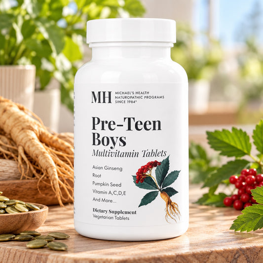 Michaels Naturopathic Programs Pre-Teen Boys Daily Multi Vitamin