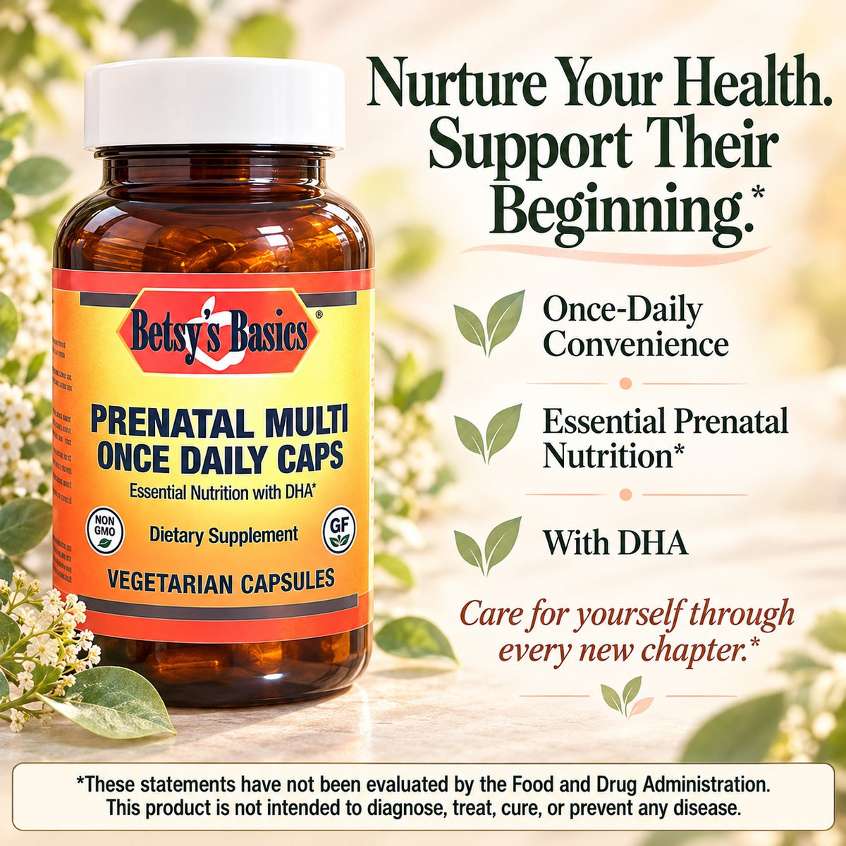 Betsy_s Basics Prenatal Multi Once Daily Caps