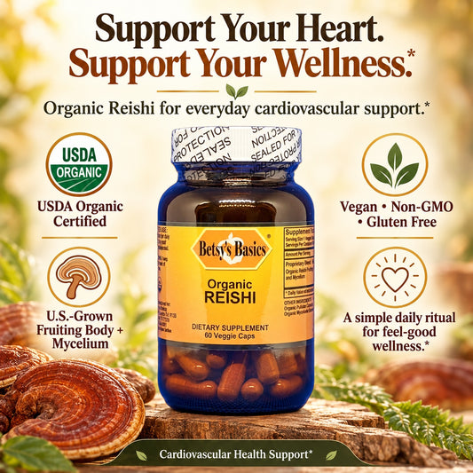 Betsy_s Basics Organic Reishi
