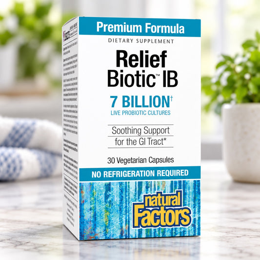 RELIEFBIOITC 30 VCAP BY NATURAL FACTORS 