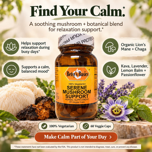 Betsy_s Basics Serene Mushroom Support