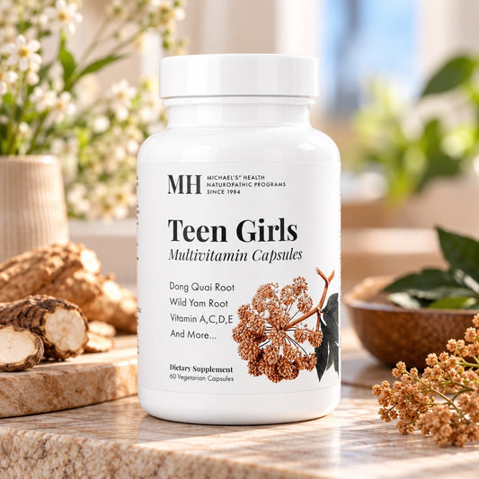 Teen Girls Daily Multivitamins by Michael's Naturopathic