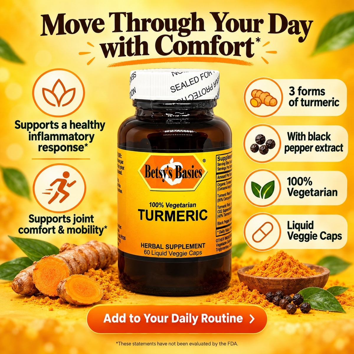 Betsy_s Basics Turmeric Liquid VCaps