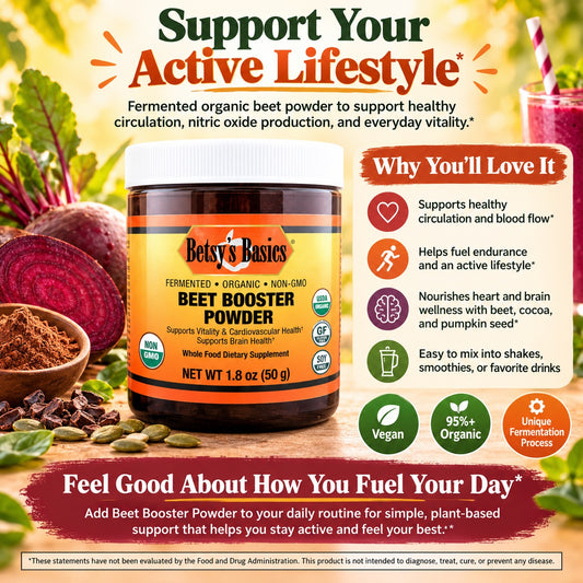 Beet Booster Powder, 1.8 oz (item 089)