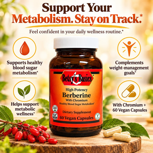 Betsy_s Basics High Potency Berberine with Chromium