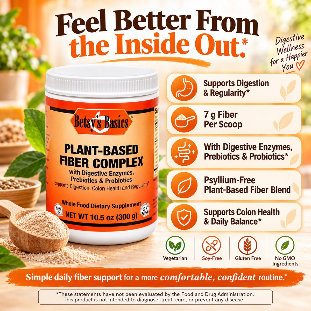 Betsy_s Basics Plant-Based Fiber Complex