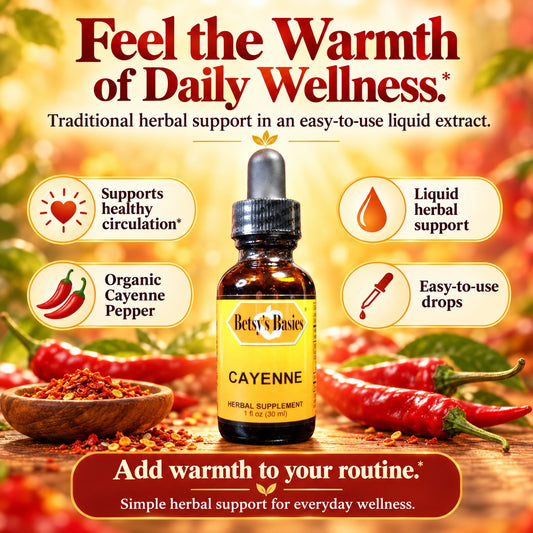 Betsy_s Basics Cayenne Liquid Supplement