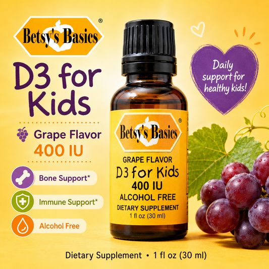 D3 For Kids 400 iu, 1 oz