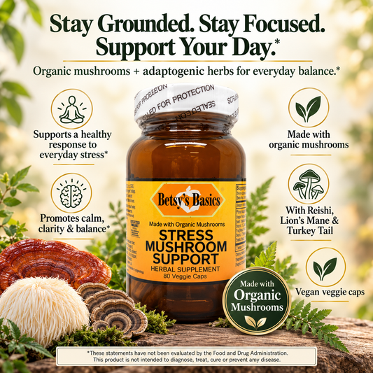 Betsy_s Basics Stress Mushroom Support