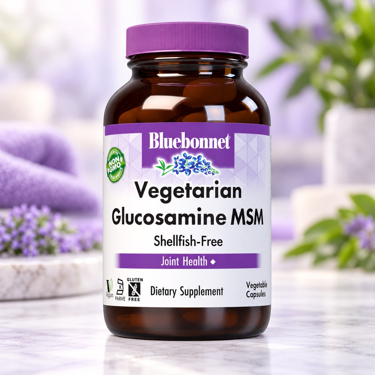 Bluebonnet Nutrition VEGETARIAN GLUCOSAMINE MSM