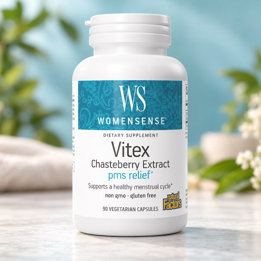 WOMENSENSE VITEX CHASTEBERRY EXTRACT 90 VCAP BY NATURAL FACTORS 