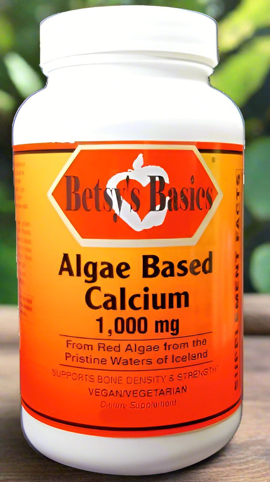 Betsy_s Basics Algae Based Calcium 1000 mg