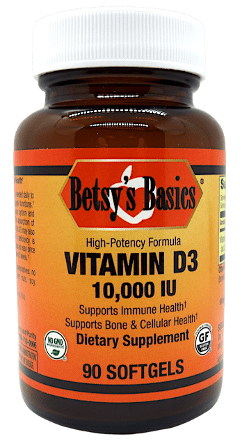 Betsy_s Basics Vitamin D3 10000 iu