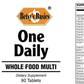 Betsy_s Basics One Daily Whole Food Multi Supplement Facts