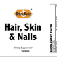 Betsy_s Basics Hair Skin and Nails tablets