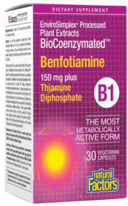 Natural Factors BioCoenzymated™ Benfotiamine